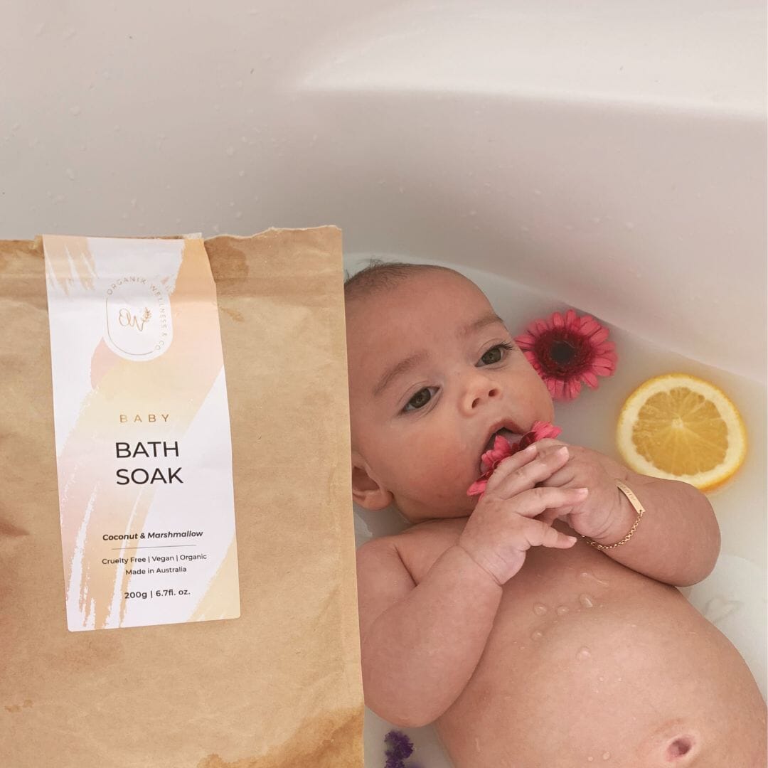 Baby Bath Soak Organik Wellness & Co.