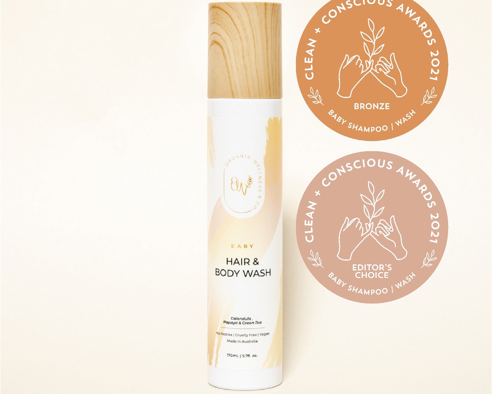 WINNER Clean + Conscious Awards 2021