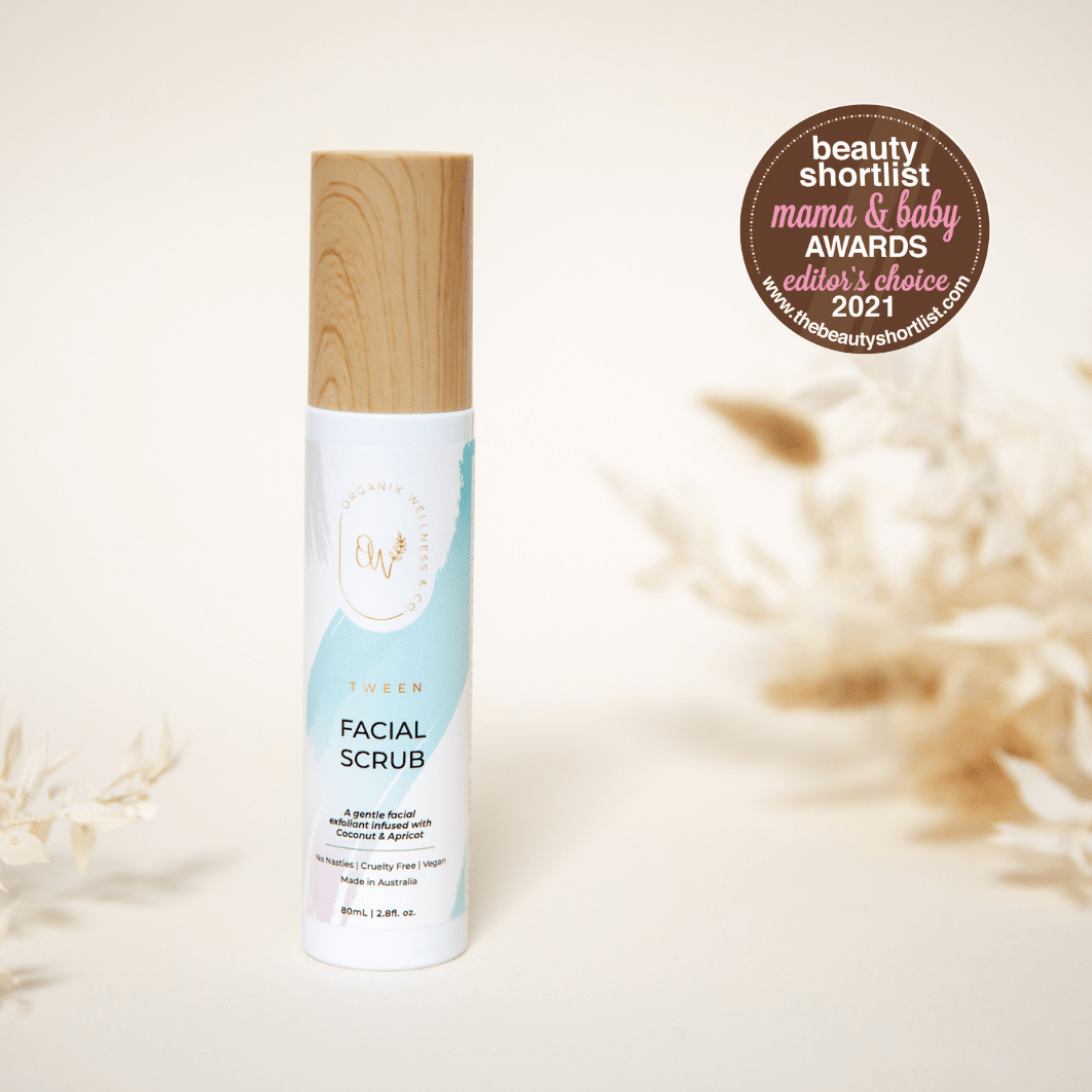Tween Facial Scrub Organik Wellness & Co. 